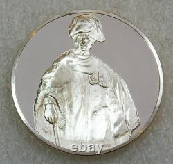 Franklin Mint Rembrandt Medal The Prodigal Son 1.96 oz Silver Cameo Proof #T296