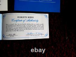Franklin Mint Roberts Birds Sterling Silver 2oz Shrink Wrapped Box COA D11