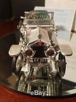 Franklin Mint Rolls Royce 1907 Silver Ghost 124 Scale Diecast A126