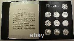 Franklin Mint/Royal Shakespeare Co. Complete Sterling Silver Proof 38 Medal Set