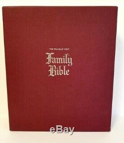 Franklin Mint STERLING SILVER COVER THE NEW AMERICAN CATHOLIC FAMILY BIBLE
