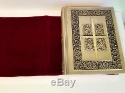 Franklin Mint STERLING SILVER COVER THE NEW AMERICAN CATHOLIC FAMILY BIBLE