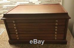 Franklin Mint Silver 100 Greatest Masterpieces Box / Chest