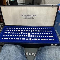 Franklin Mint Silver 100 Greatest Stamps of the World Complete Set Vintage 1981