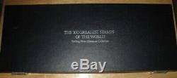 Franklin Mint Silver 100 Greatest Stamps of the World Incomplete Vintage 1981