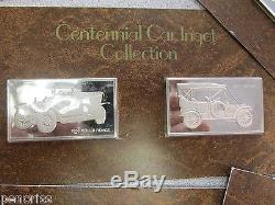 Franklin Mint Silver Bars Automobile Collection 91.66 ounces Sterling Silver