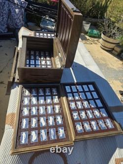 Franklin Mint Silver Car Ingot Collection Mint Condition 211 Oz Very Rare Set