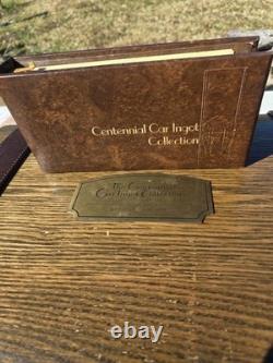 Franklin Mint Silver Car Ingot Collection Mint Condition 211 Oz Very Rare Set