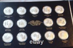 Franklin Mint Silver Coin Signers of the Declaration 56 Pc Sterling 58.3 oz