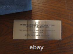 Franklin Mint Silver Ingot Limited 1st Ed Proof International Locomotive Set