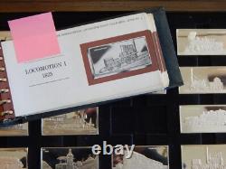 Franklin Mint Silver Ingot Limited 1st Ed Proof International Locomotive Set