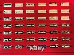 Franklin Mint Silver Ingots 100 Worlds Great Performance Cars Collection 104a
