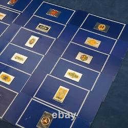 Franklin Mint Silver Ingots Emblems of the World's Greatest Auto's-Free Ship USA