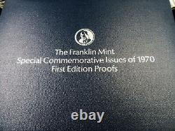 Franklin Mint Special Commem Issues of 1970 1st Edition Proofs Sterling Silver