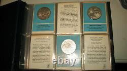 Franklin Mint Special Commem Issues of 1970 1st Edition Proofs Sterling Silver