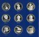 Franklin Mint Special Commemorative 1973 Silver Proof Medal Round Set Jn565
