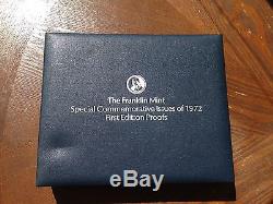 Franklin Mint Special Commemorative Issues 1972 First Edition Sterling Silver