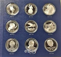 Franklin Mint Special Commemorative Issues 1ed 1973 Sterling Silver 36 Proof Set