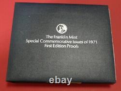 Franklin Mint Special Commemorative Issues Of 1971 First Edition Proofs