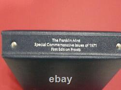 Franklin Mint Special Commemorative Issues Of 1971 First Edition Proofs