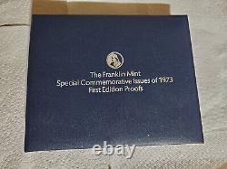 Franklin Mint Special Commemorative Issues of 1973 First Edition Proofs