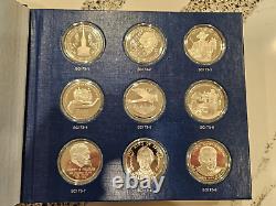 Franklin Mint Special Commemorative Issues of 1973 First Edition Silver Proofs