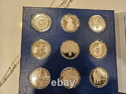Franklin Mint Special Commemorative Issues of 1973 First Edition Silver Proofs
