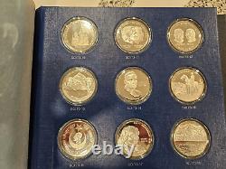 Franklin Mint Special Commemorative Issues of 1973 First Edition Silver Proofs