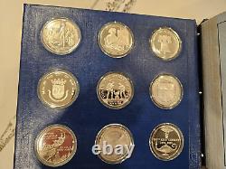 Franklin Mint Special Commemorative Issues of 1973 First Edition Silver Proofs