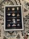 Franklin Mint Star Trek Insignia Badges. 925 Silver/24k Gold Vhtf Rare Set 1