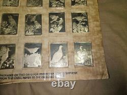 Franklin Mint State Sterling Silver Bars National Governors Birds/Flowers