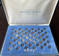 Franklin Mint States of Union Silver Mini Coin State Seal set