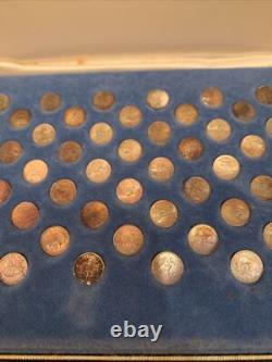Franklin Mint States of the Union Mini Coin Set in Silver First Edition
