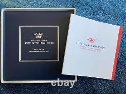 Franklin Mint States of the Union Series 1st Edition Medal Coin Silver Proof Set