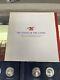 Franklin Mint States Of The Union Series 1st Edition Medal Coin Silver Proof Set