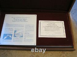 Franklin Mint States of the Union Sterling Silver Medals Governor's Edition Set