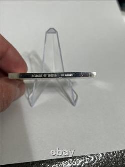 Franklin Mint Sterling Silver 1111 Grain Flag Of The Netherlands