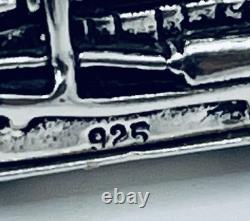 Franklin Mint Sterling Silver 1950 Ford Woody Station Wagon Miniature 28 Grams