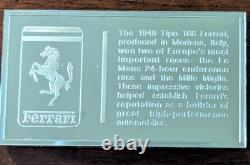 Franklin Mint Sterling Silver Bar/Ingot, 1000 grain, 1949 Ferrari 166MM