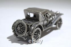 Franklin Mint Sterling Silver Car Model of 1930s Cabriolet