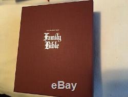 Franklin Mint Sterling Silver Catholic Bible Family Bible. Unused. Pristine