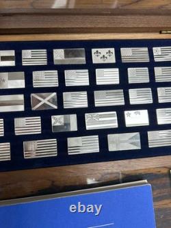 Franklin Mint Sterling Silver Flags Of America