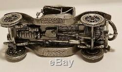 Franklin Mint Sterling Silver Miniature Car 1913 Cadillac Coupe