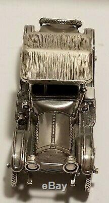 Franklin Mint Sterling Silver Miniature Car 1913 Cadillac Coupe