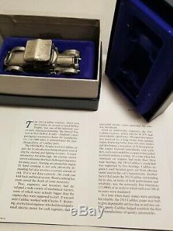 Franklin Mint Sterling Silver Miniature Car 1913 Cadillac Coupe