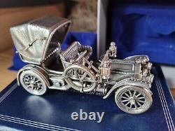 Franklin Mint Sterling Silver Miniature Car Collection 200 Grams