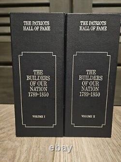 Franklin Mint Sterling Silver Patriots Hall Of Fame Medals Vol's I & II 20 Total