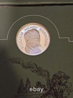 Franklin Mint Sterling Silver Patriots Hall Of Fame Medals Vol's I & II 20 Total