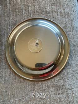 Franklin Mint Sterling Silver Plate The Cardinal 1972 Ltd Edition 6.1 troy oz