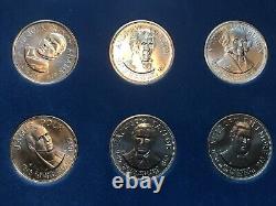 Franklin Mint Sterling Silver Presidential 35 Coin Set 280 GRAM 10 OUNCES Lot